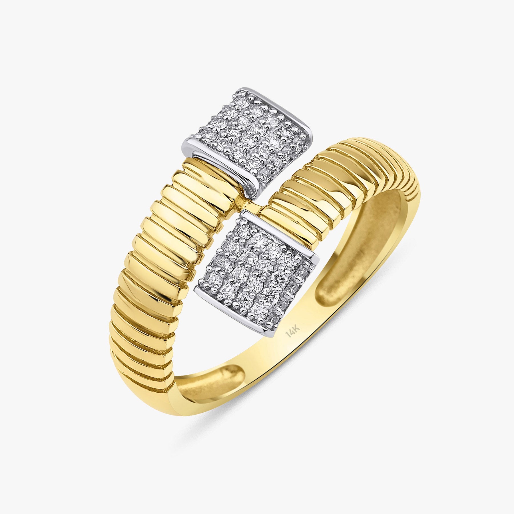 Pave Diamond Harmony Ring / Pave HARMONY