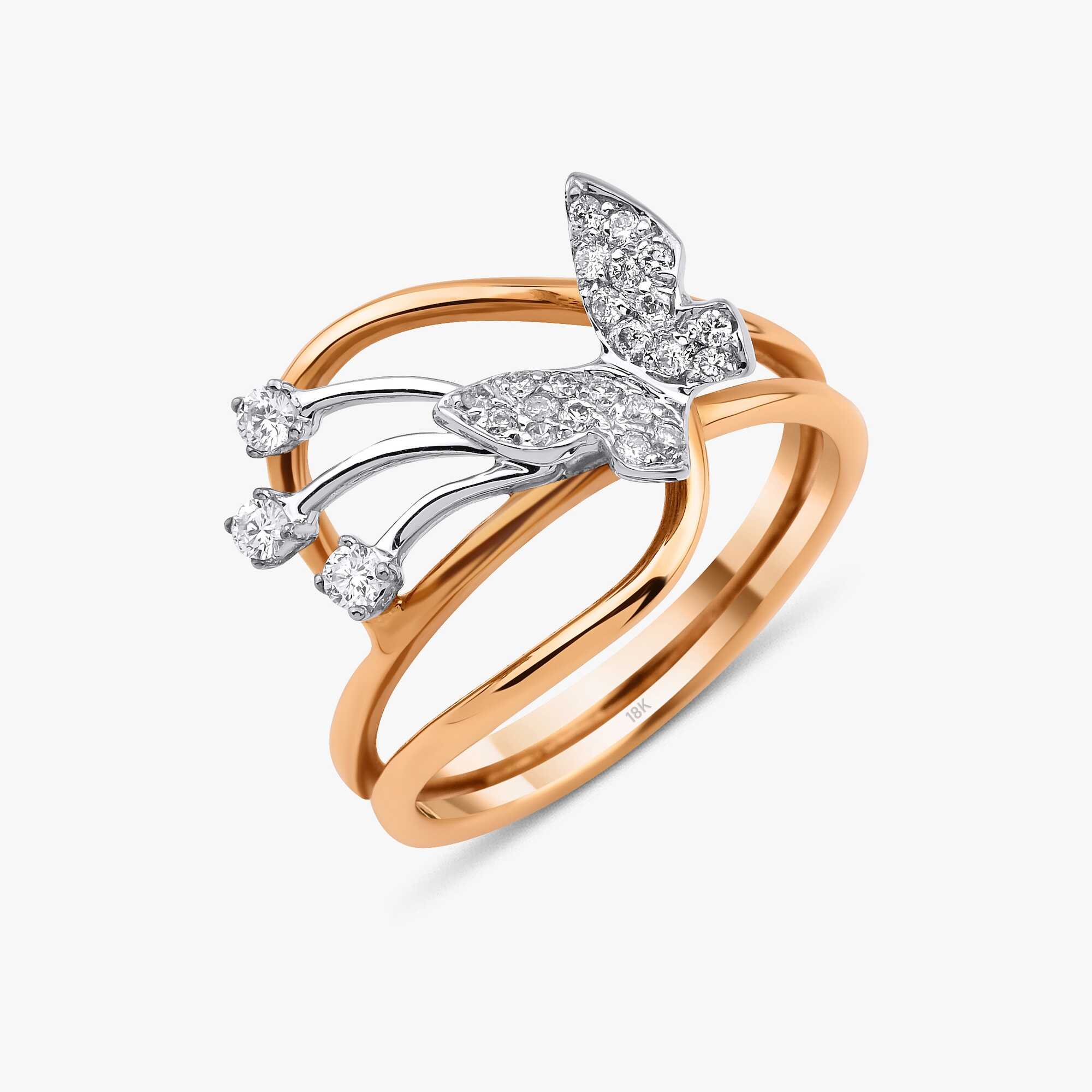 Mini Dreaming Butterfly Ring