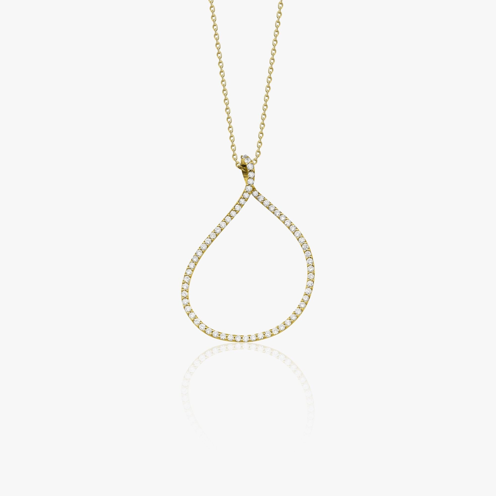 Fortune Knot Necklace Available in 14K and 18K Gold