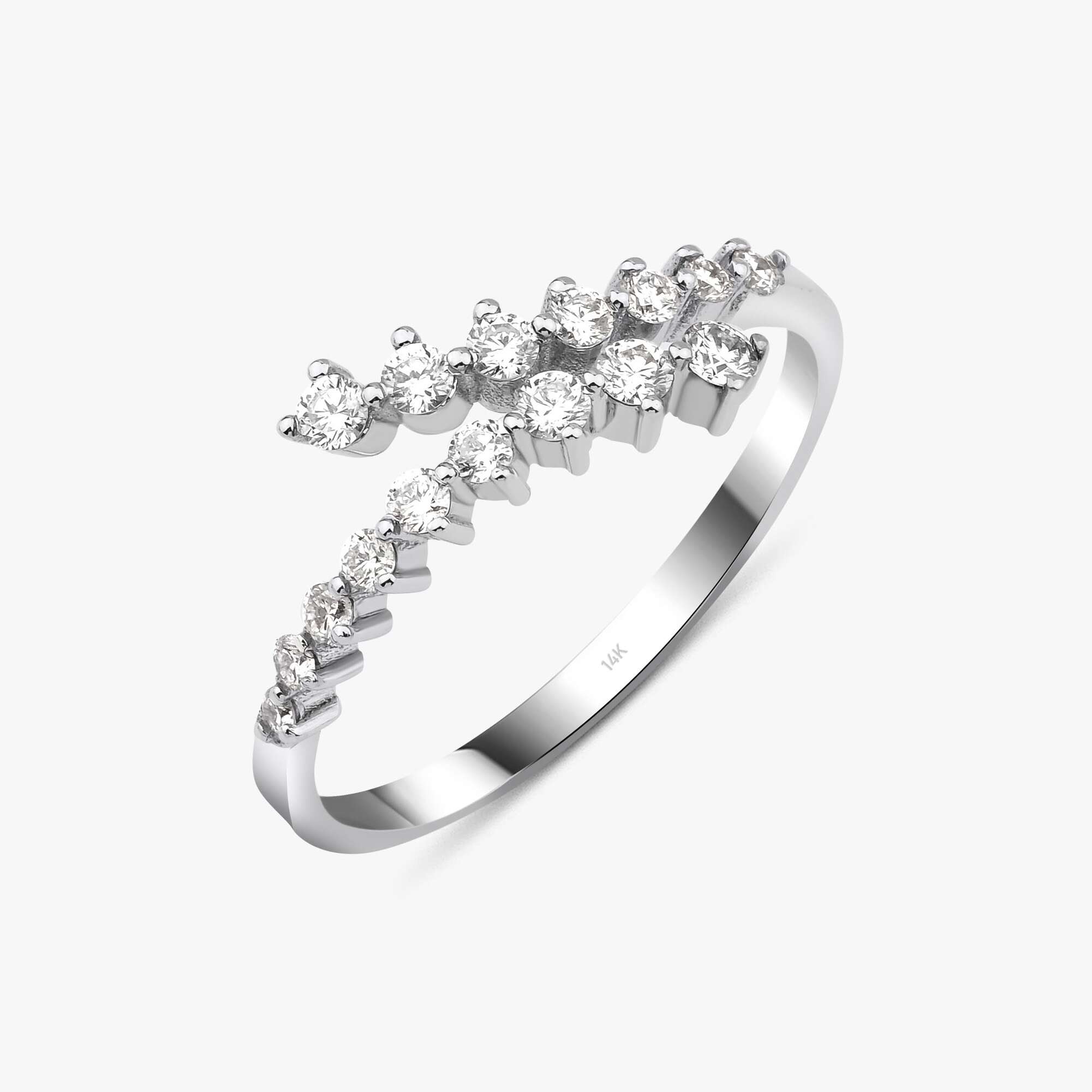 Diamond Harmony Ring in 14K Gold