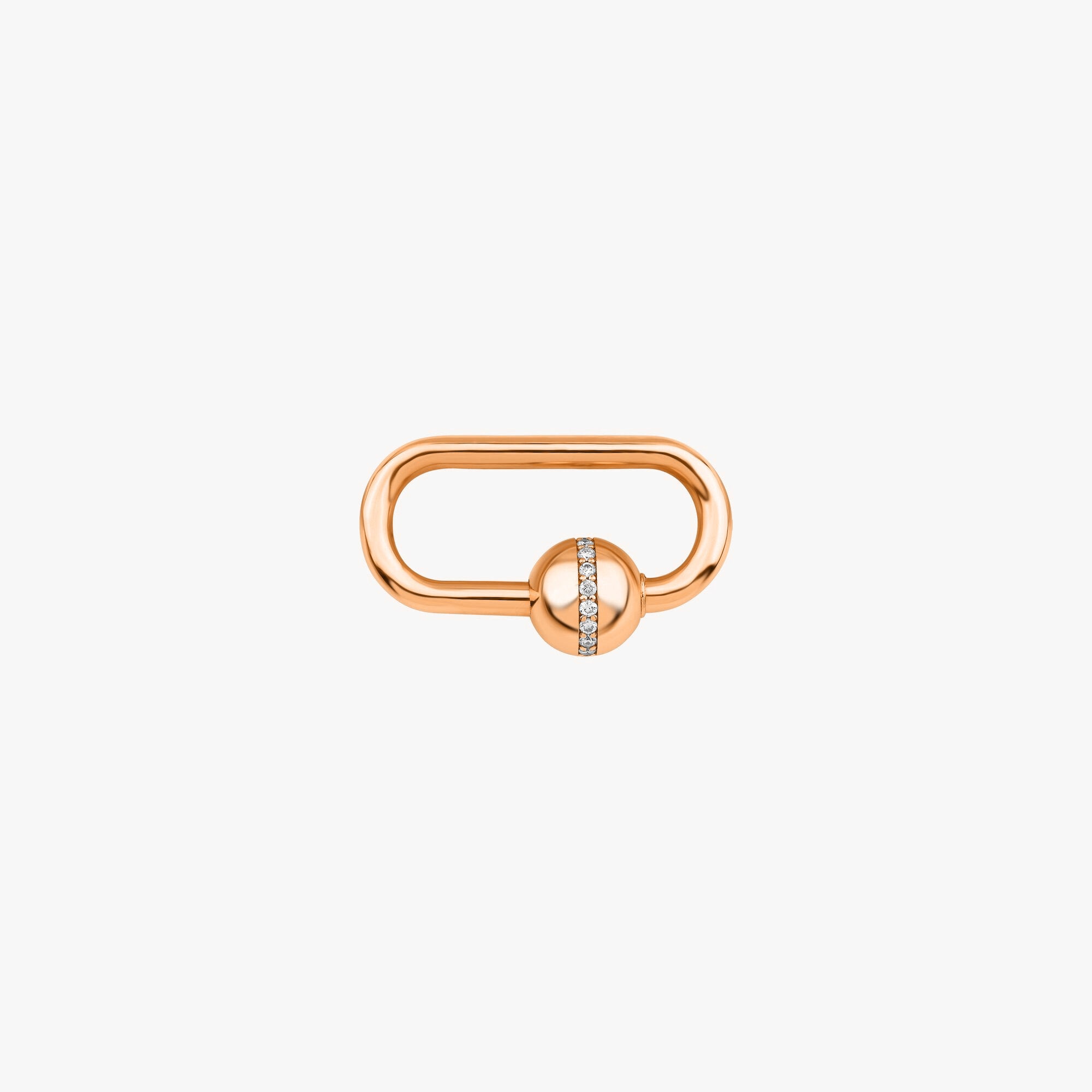 Modern Diamond Carabiner Lock