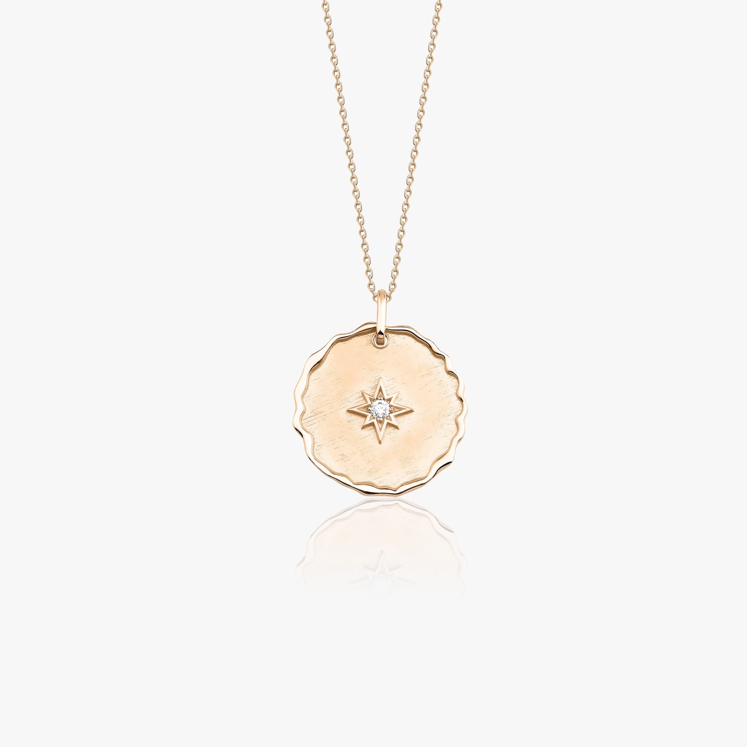 Diamond North Star Pendant Necklace