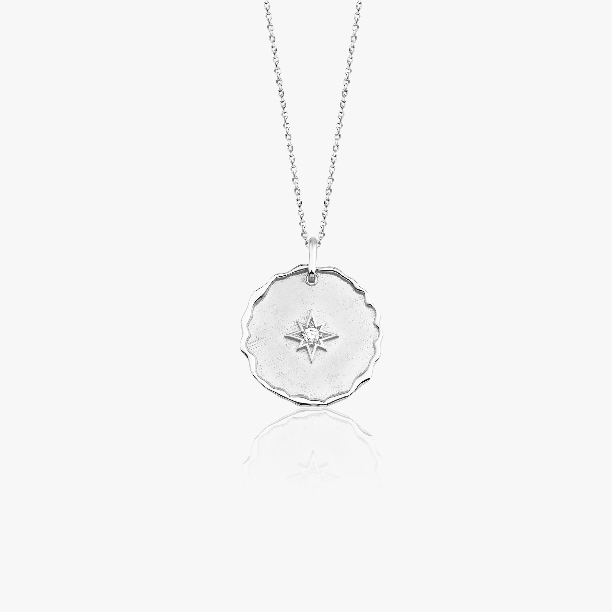 Diamond North Star Pendant Necklace