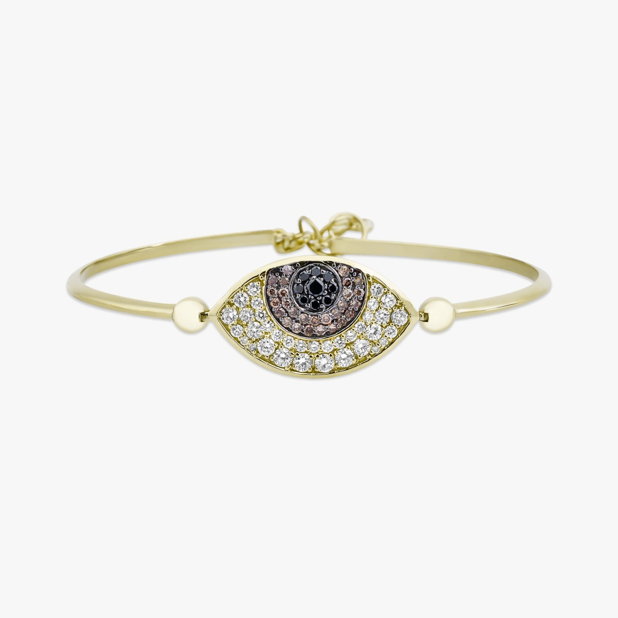 Evil Eye Bangle Bracelet