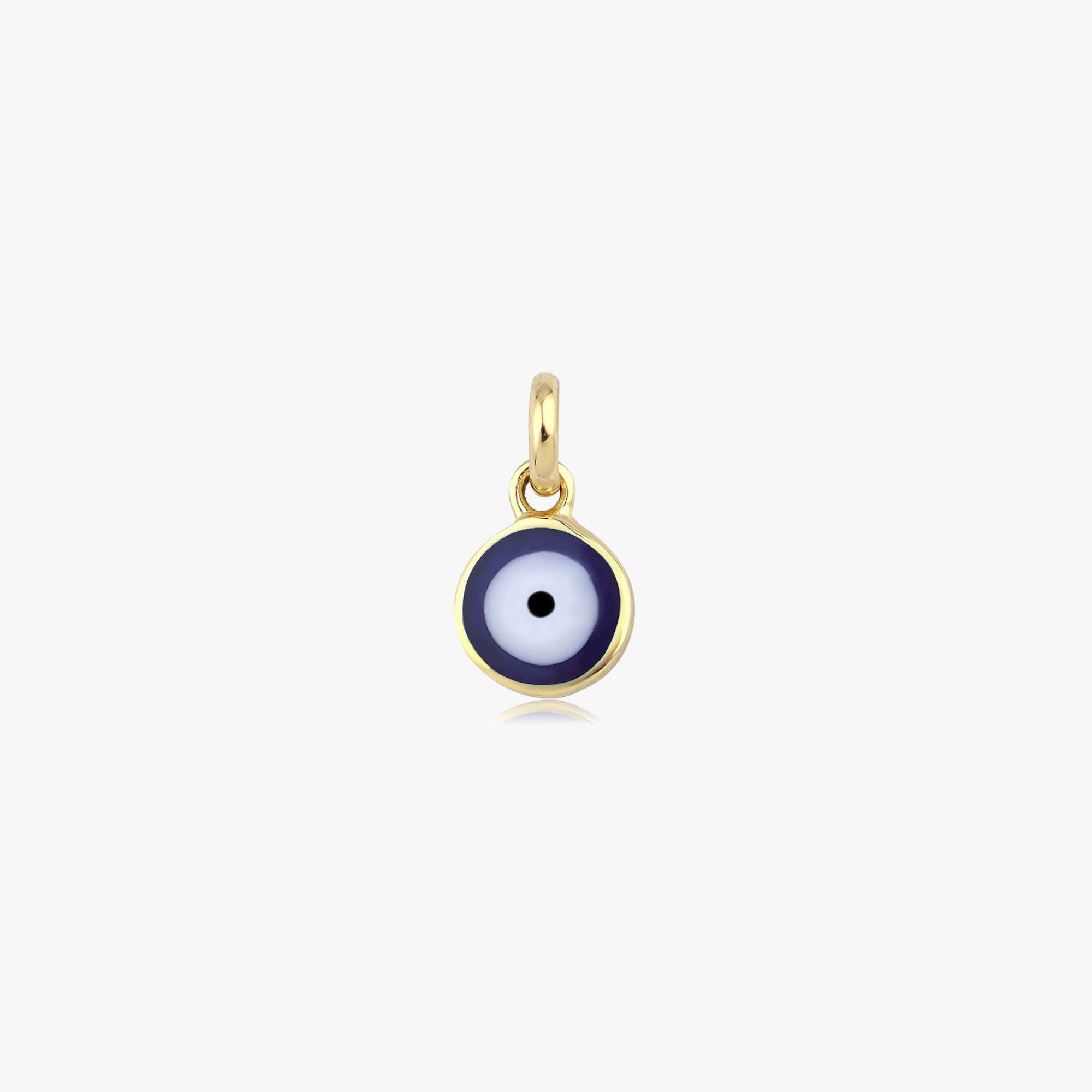 Mini Navy Blue Evil Eye Charm