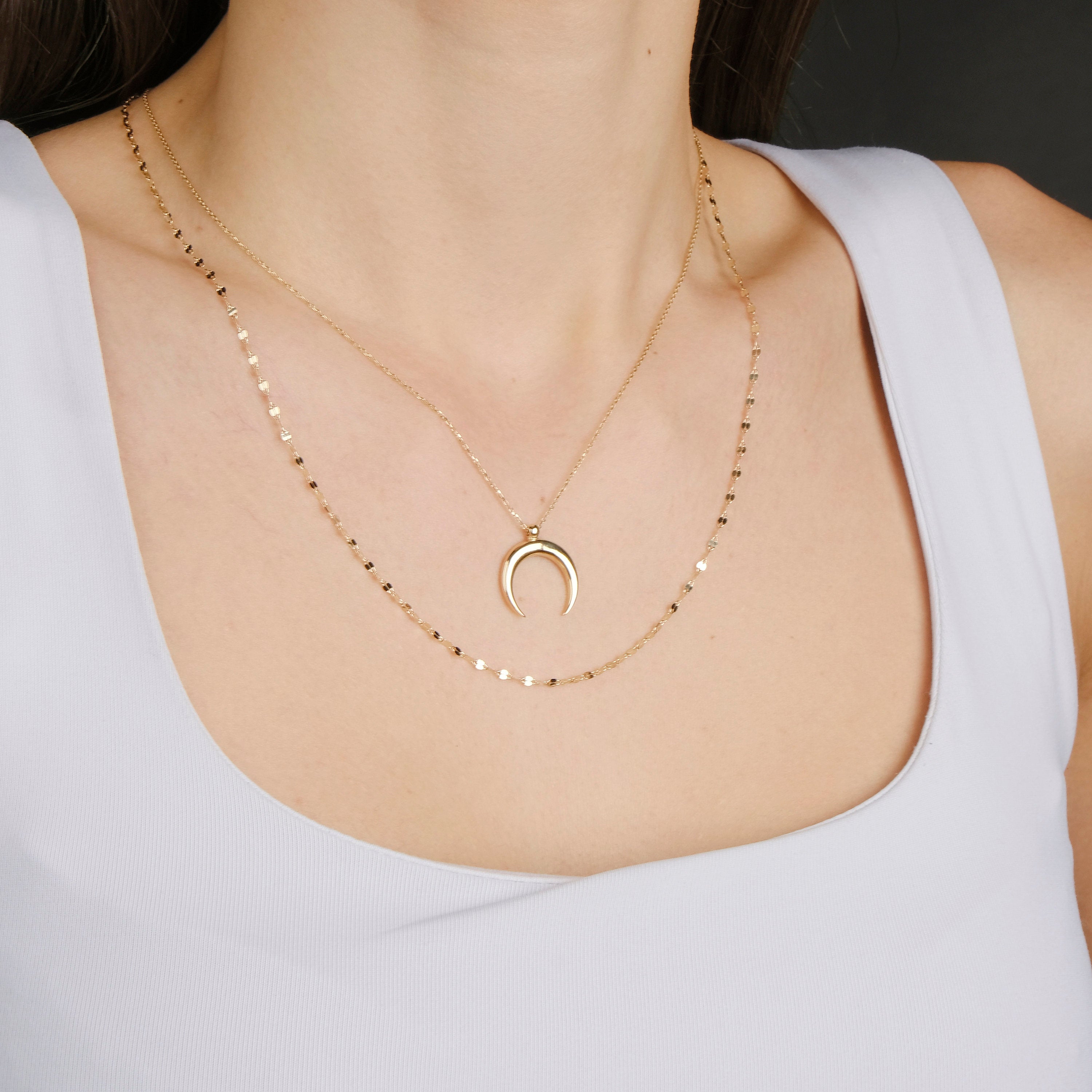 Crescent Moon Necklace