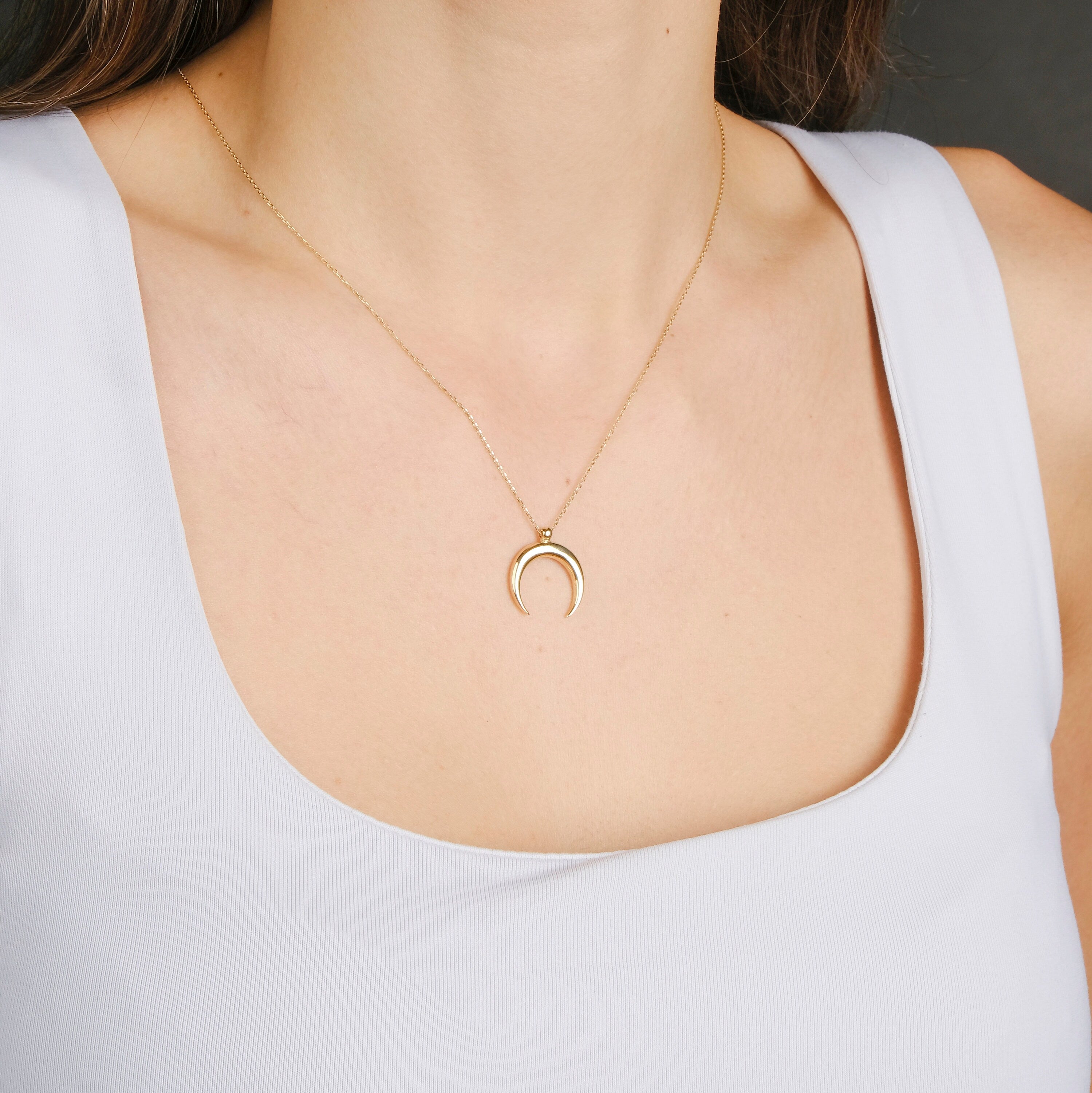 Crescent Moon Necklace