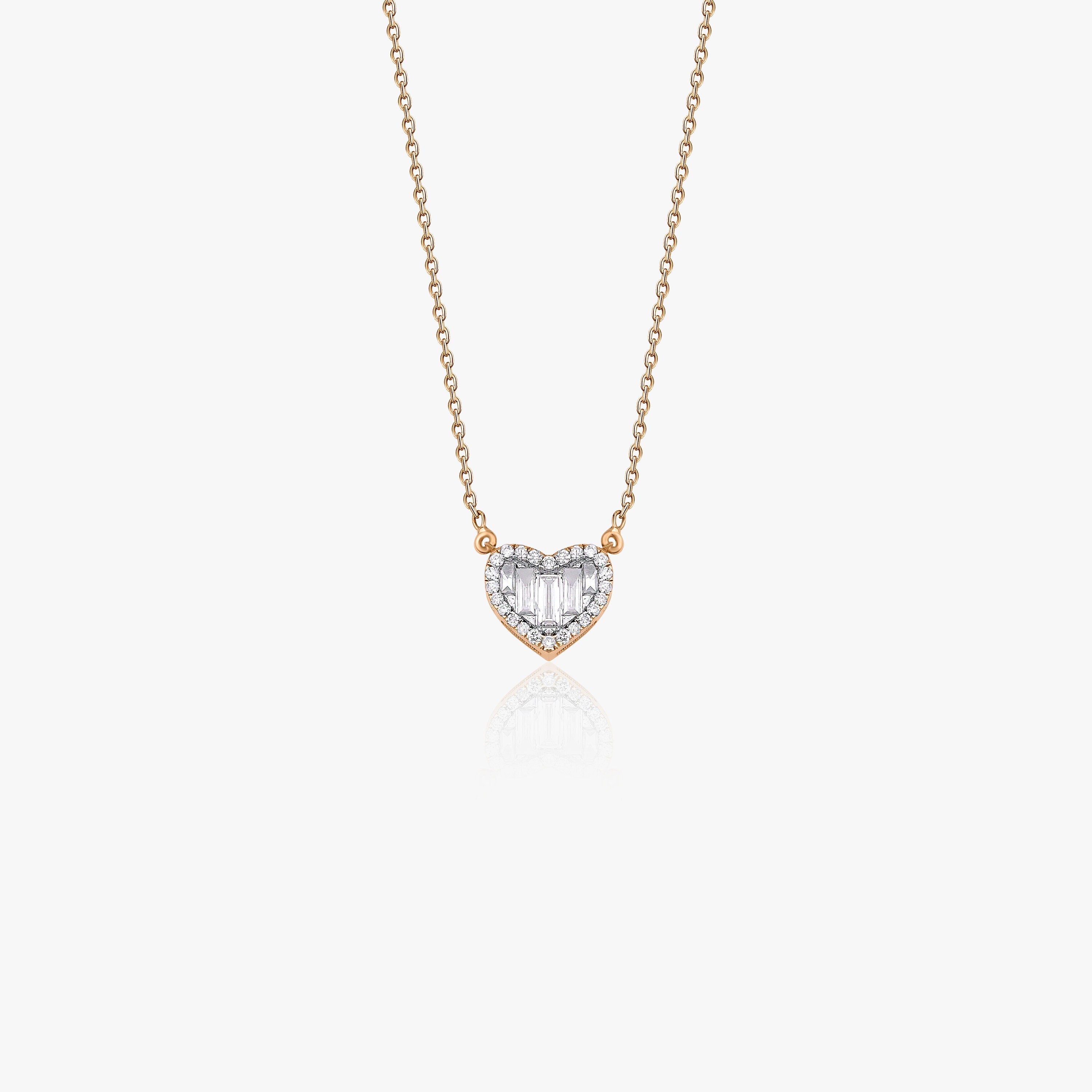 Diamond Heart Necklace