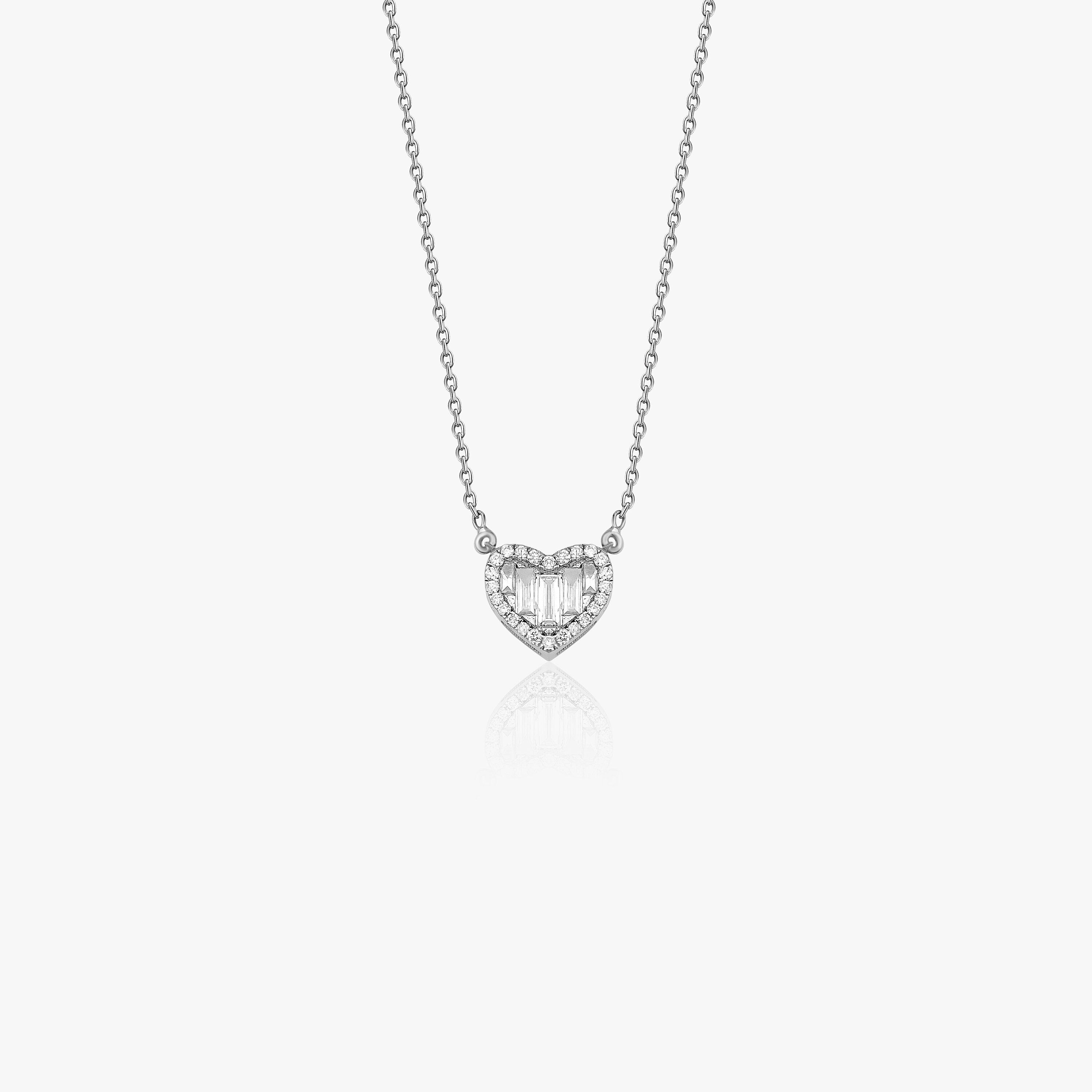 Diamond Heart Necklace